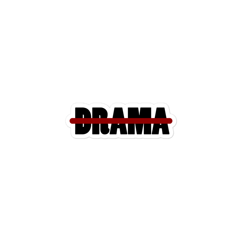 NoDRAMA STICKERS