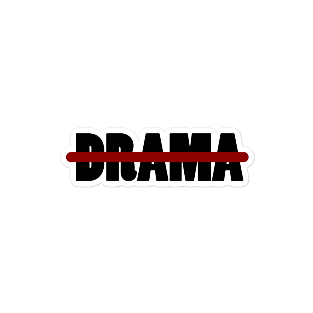 NoDRAMA STICKERS