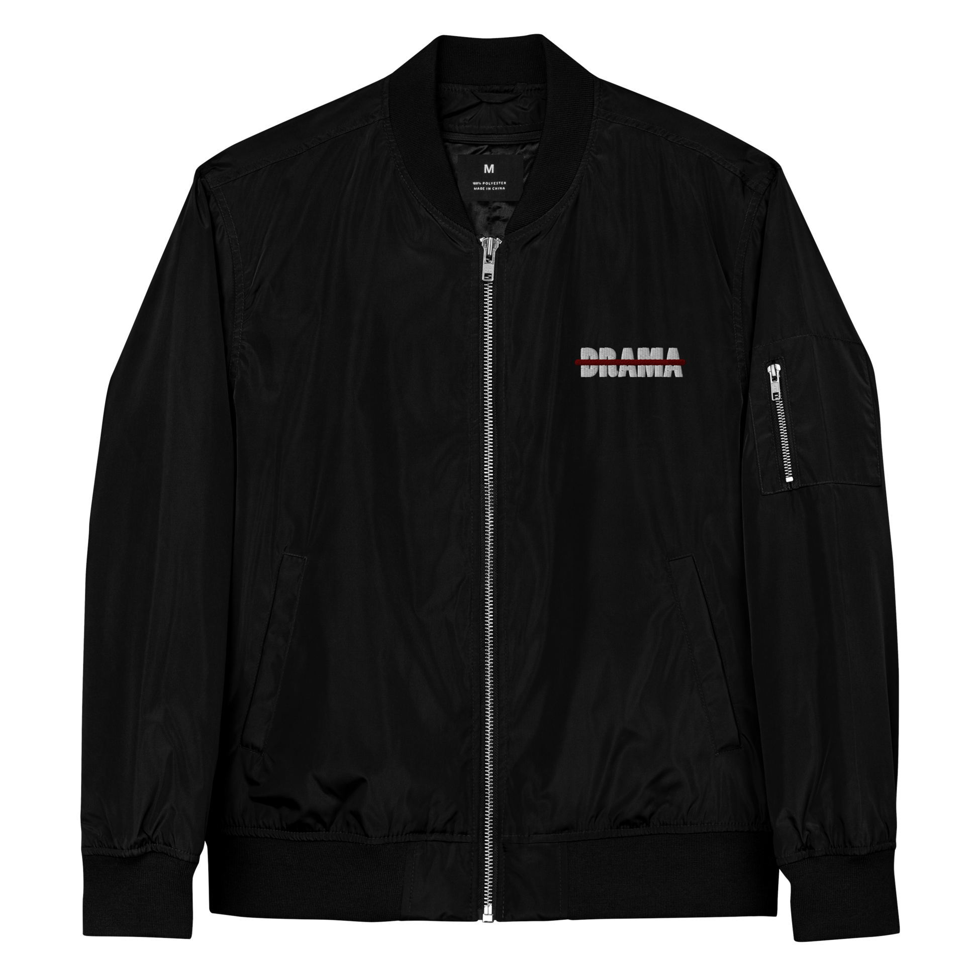 NoDRAMA BOMBER JACKET – KELLIYON NoDRAMA BOMBER JACKET – KELLIYON