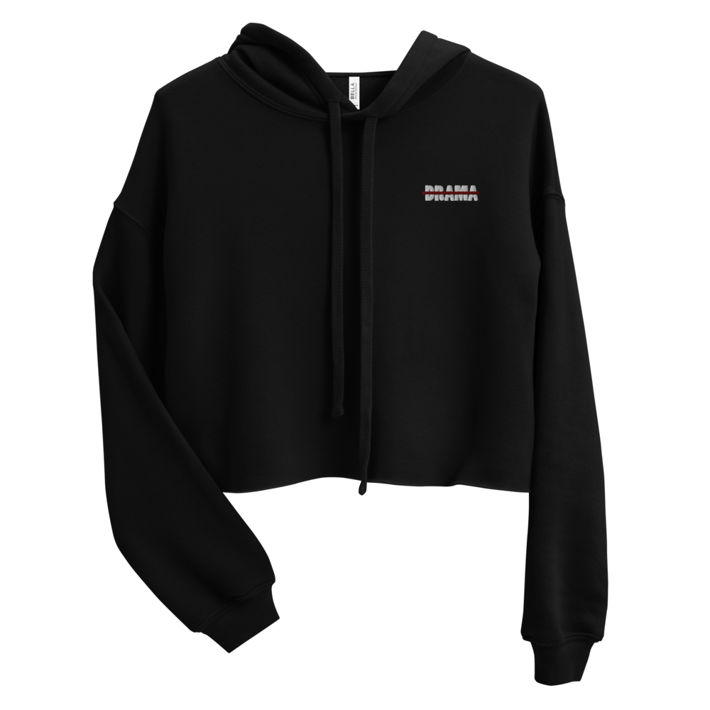 NoDRAMA CROP HOODIE